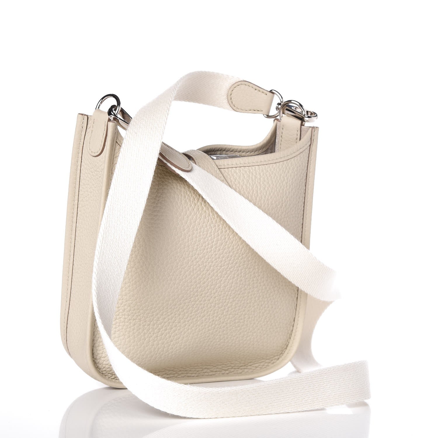 Hermes Taurillon Clemence Evelyne TPM Gris Asphalte 2 of 11