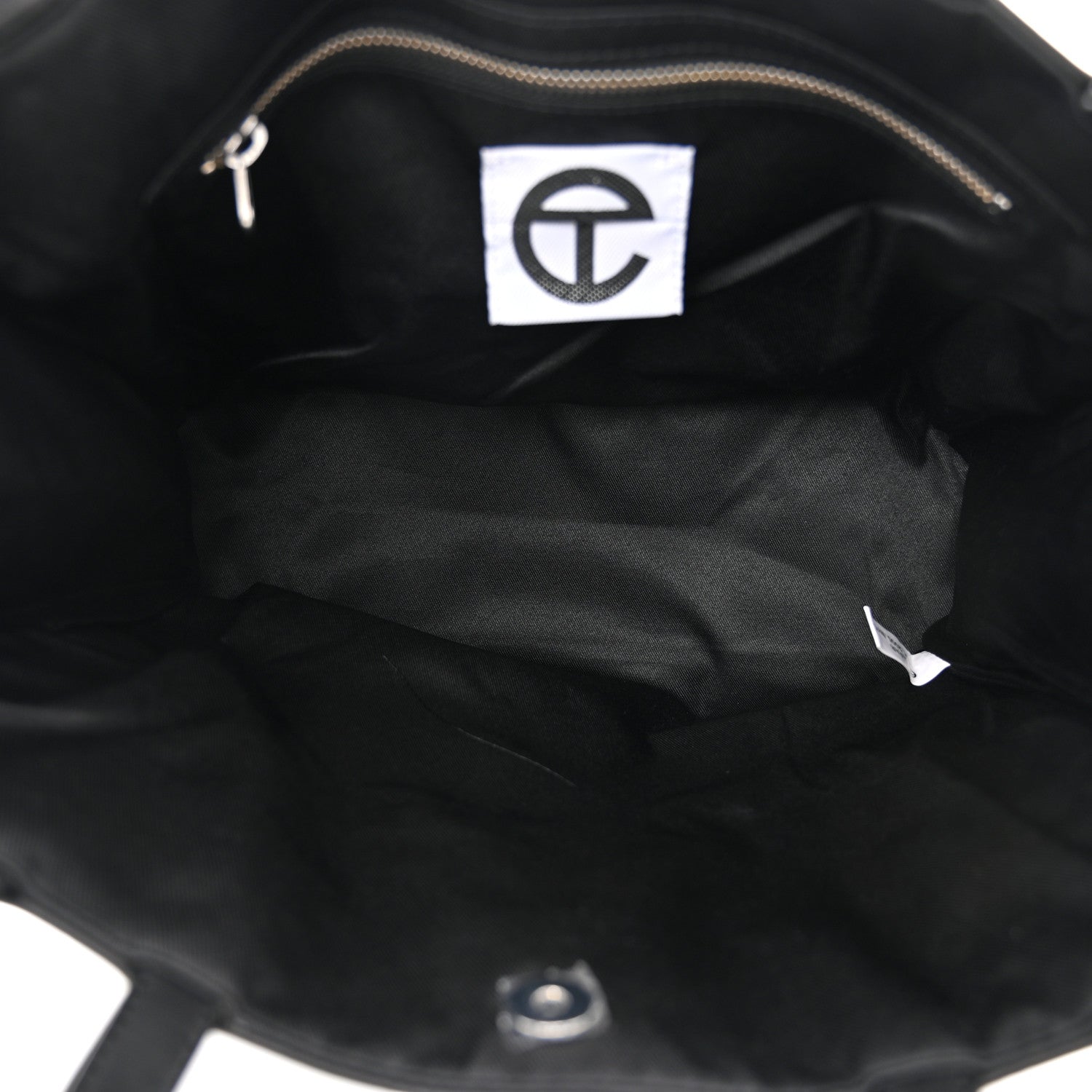 Telfar Vegan Leather Medium Shopping Bag Black 5 of 10