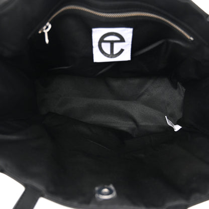 Telfar Vegan Leather Medium Shopping Bag Black 5 of 10