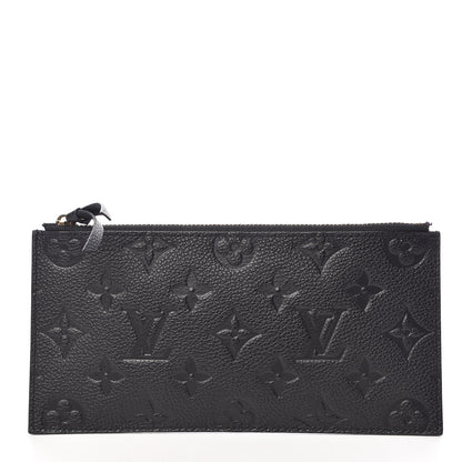 Louis Vuitton Empreinte Felicie Chain Wallet Zippered Insert Black 1 of 7