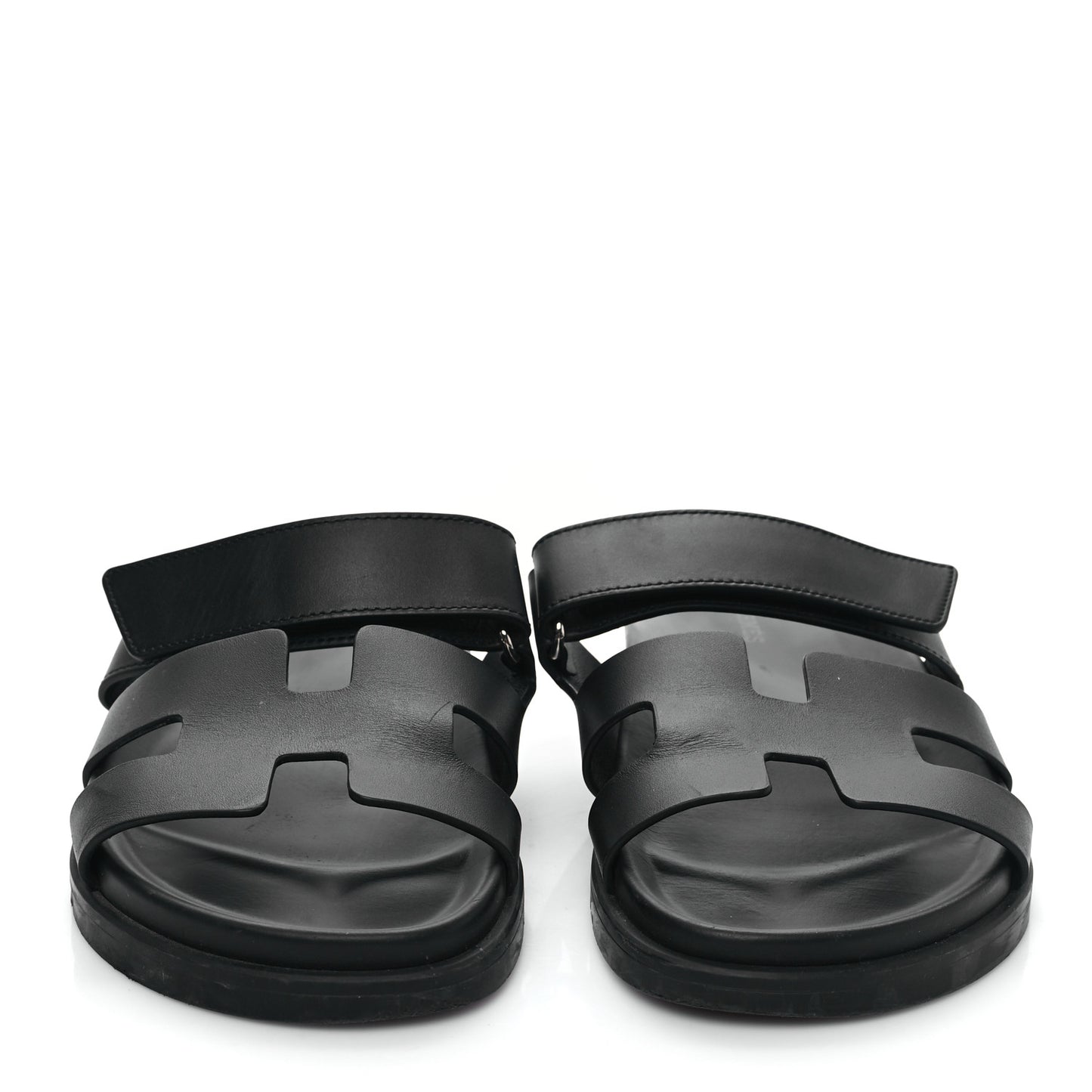 Calfskin Womens Chypre Sandals 38 Black