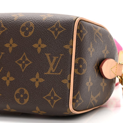 Louis Vuitton Monogram Speedy Bandouliere 20 Fuchsia 9 of 12
