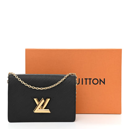 Louis Vuitton Epi Twist Belt Chain Wallet Black 9 of 9