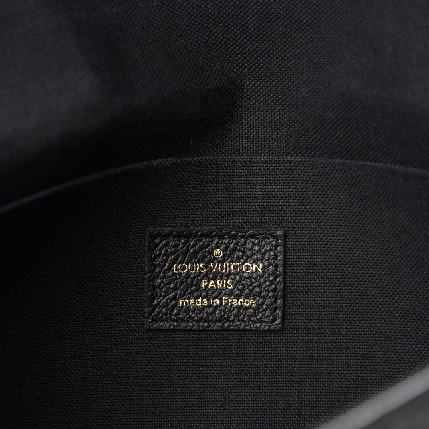 Louis Vuitton Empreinte Pochette Felicie Chain Wallet Black 9 of 12