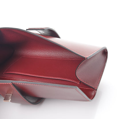 Hermes Tadelakt Medor 23 Clutch Rouge H 5 of 8