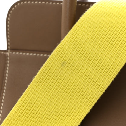 Hermes Swift Verso Toolbox 26 Etoupe Lime 14 of 16