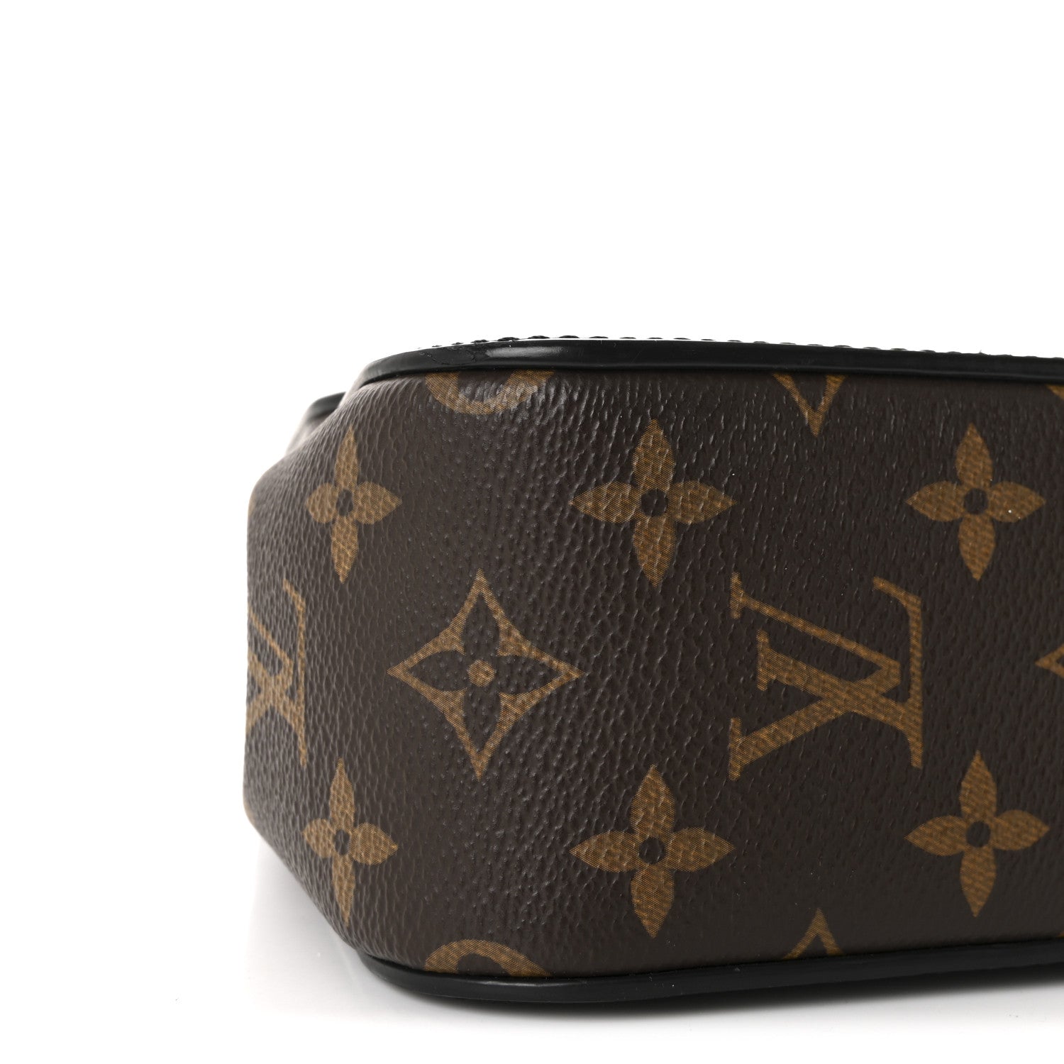Louis Vuitton Patent Calfskin Monogram Cherrywood BB Black 8 of 9