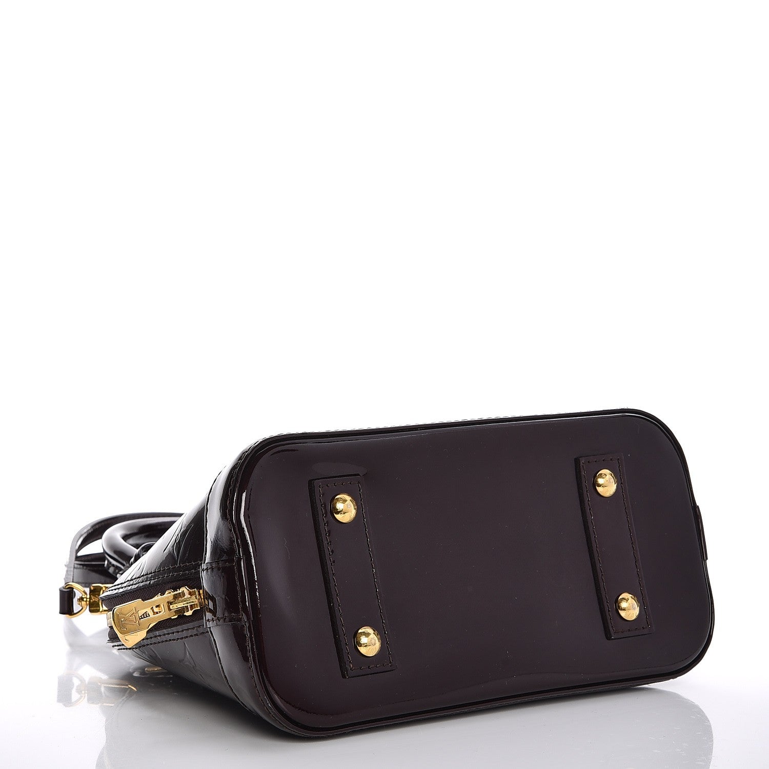 Louis Vuitton Vernis Alma BB Amarante 5 of 10
