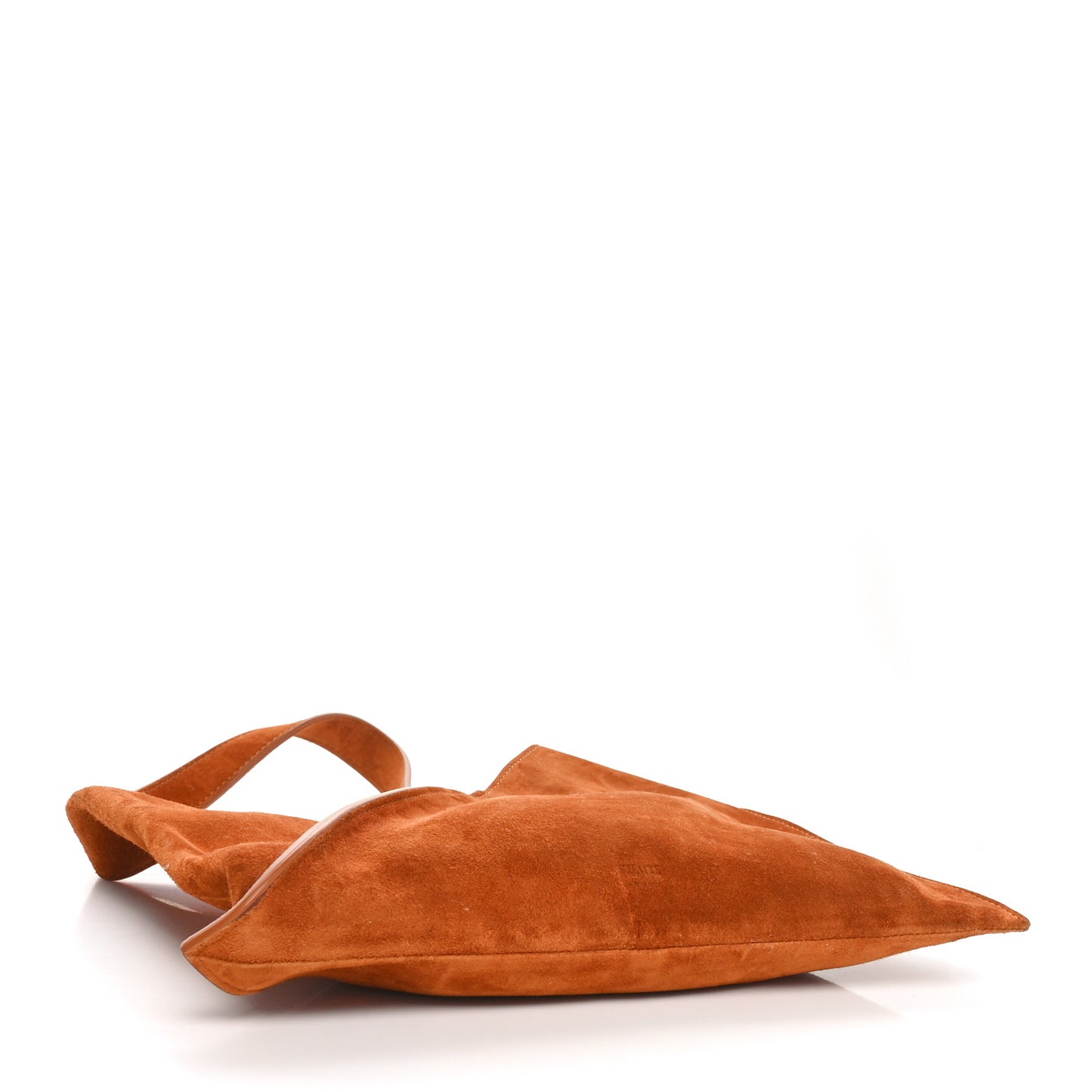 Suede Calfskin Small Sara Tote Caramel