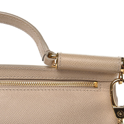 Dolce & Gabbana Dauphine Large Miss Sicily Satchel Taupe 8 of 8