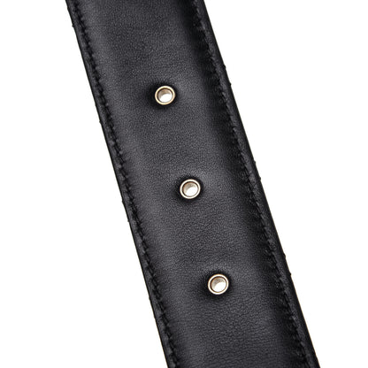 Chanel Lambskin Quilted CC Chain Belt 85 34 Black 7 of 9