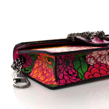 Gucci X KEN SCOTT New Shangai Calfskin Pomponica Print Super Mini Dionysus Shoulder Bag Multicolor 8 of 10