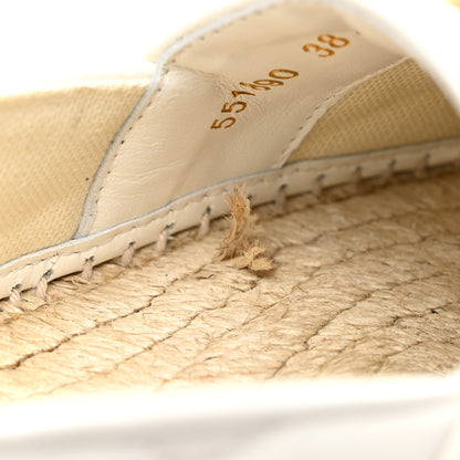 Gucci Nappa Matelasse GG Marmont Espadrilles 38.5 Great White 10 of 13