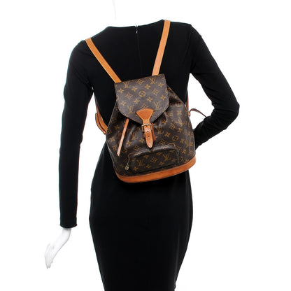 Louis Vuitton Monogram Montsouris MM Backpack 3 of 11