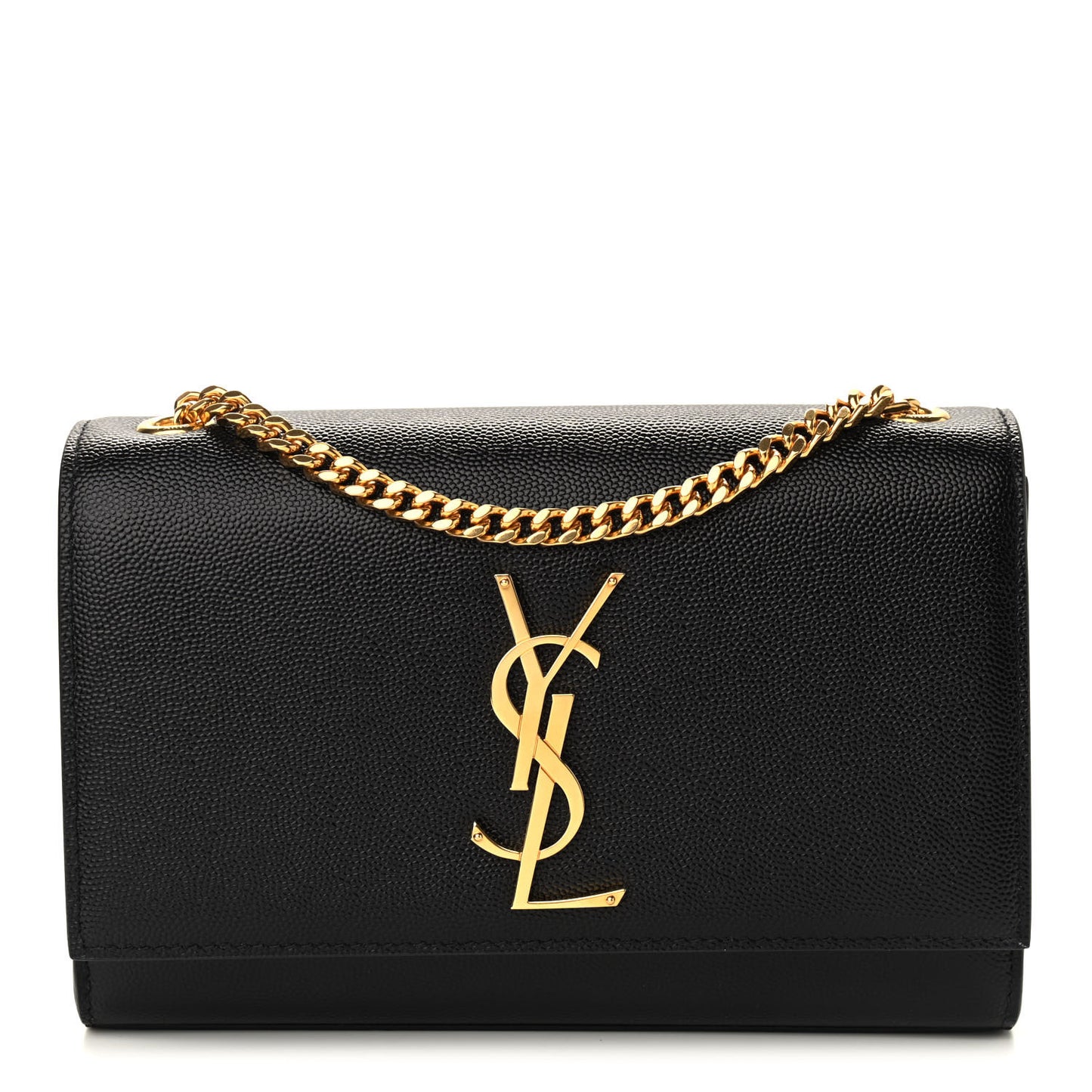 Grain De Poudre Small Monogram Kate Satchel Black