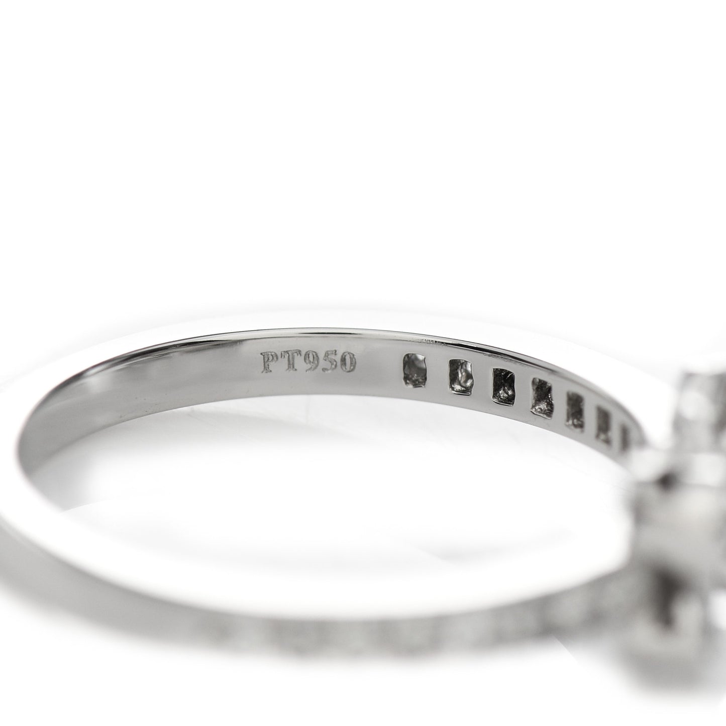 Platinum Diamond Enchant Butterfly Ring 49 5