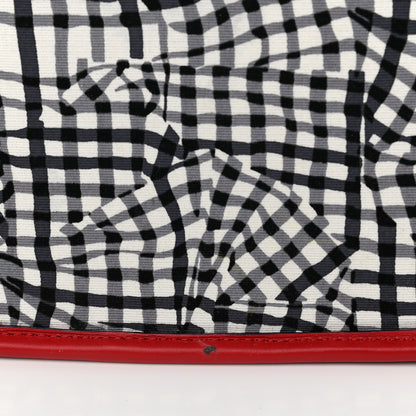 MCM Visetos Medium Liz Reversible Shopper Tote Ruby Red 16 of 17