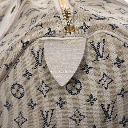 Louis Vuitton Mini Lin Croisette Speedy 30 Blue 12 of 13