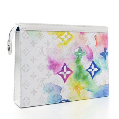 Louis Vuitton Monogram Watercolor Pochette Voyage MM Multicolor 3 of 8
