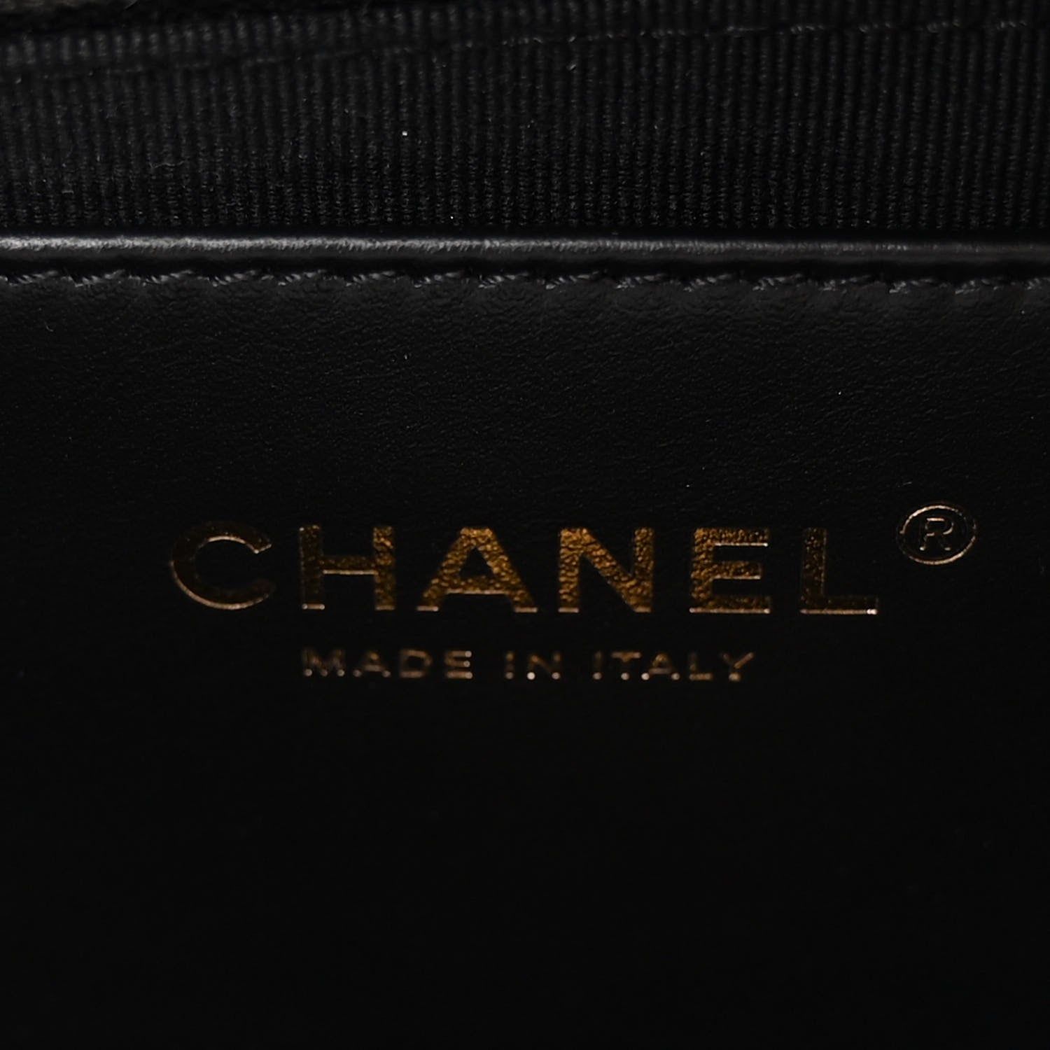 Chanel Lambskin Enamel Quilted Waist Bag Black 6 of 10