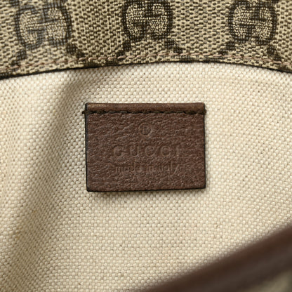 Gucci GG Supreme Monogram Neo Vintage Web Belt Bag Brown 6 of 16