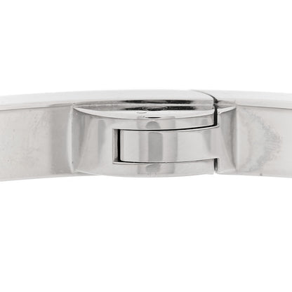 Cartier 18K White Gold 6 Diamond Small LOVE Bracelet 17 6 of 7