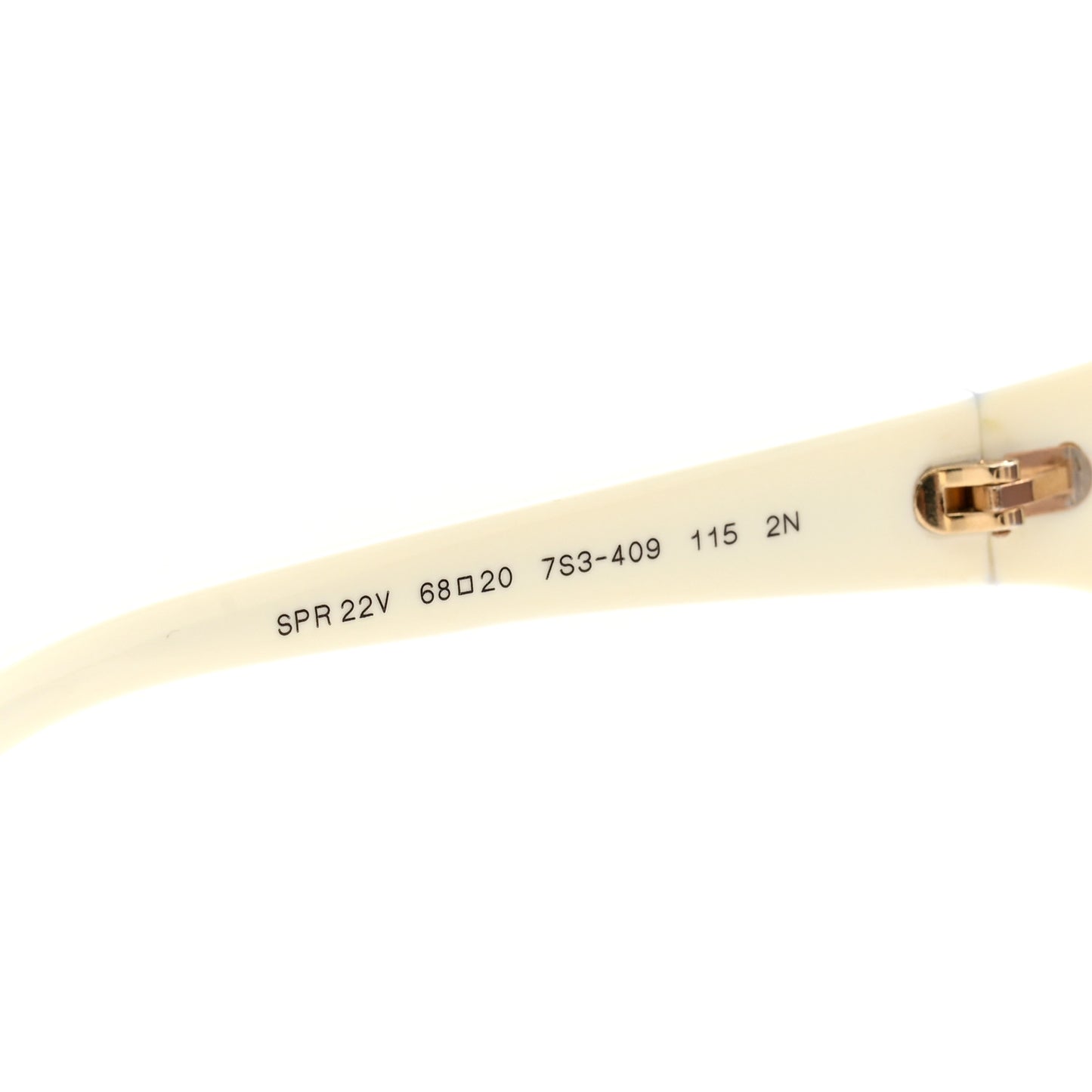 Acetate Sunglasses SPR 22V White