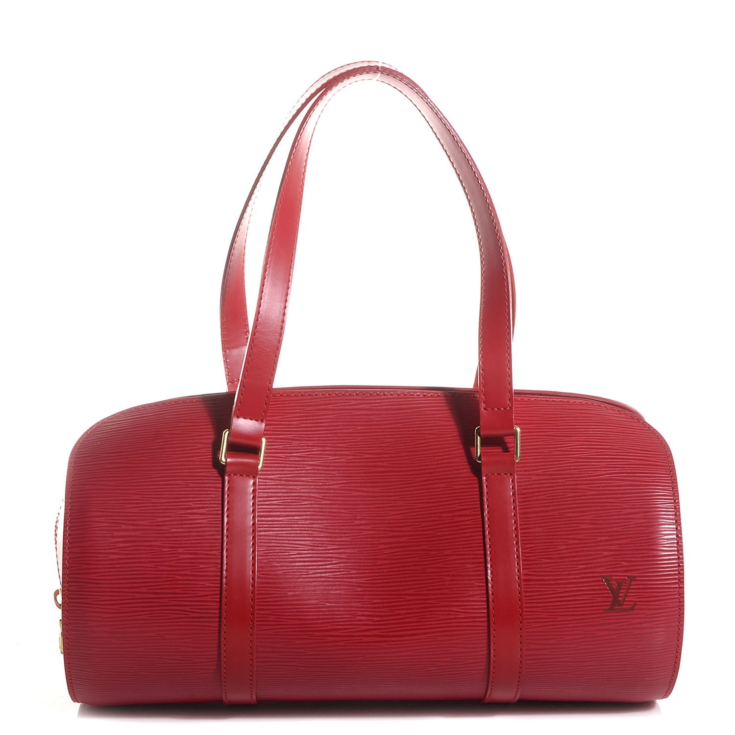 Louis Vuitton Epi Soufflot Red 3 of 8