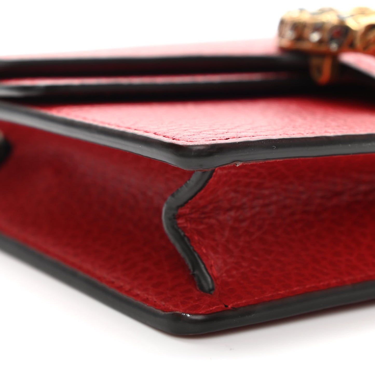 Calfskin Super Mini Dionysus Shoulder Bag Hibiscus Red