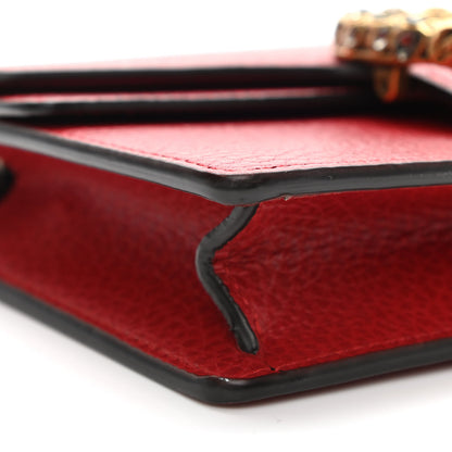 Gucci Calfskin Super Mini Dionysus Shoulder Bag Hibiscus Red 7 of 7