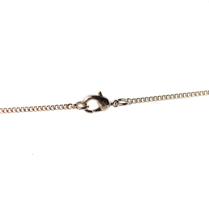 Chanel Crystal Quilted CC Pendant Necklace Gold 4 of 4