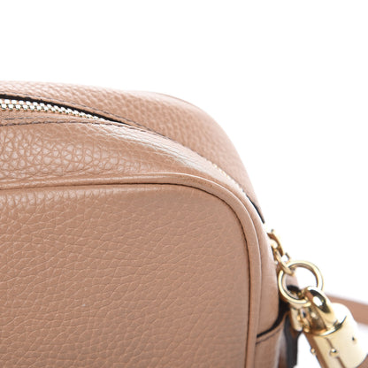 Gucci Pebbled Calfskin Small Soho Disco Bag Rose Beige 12 of 16
