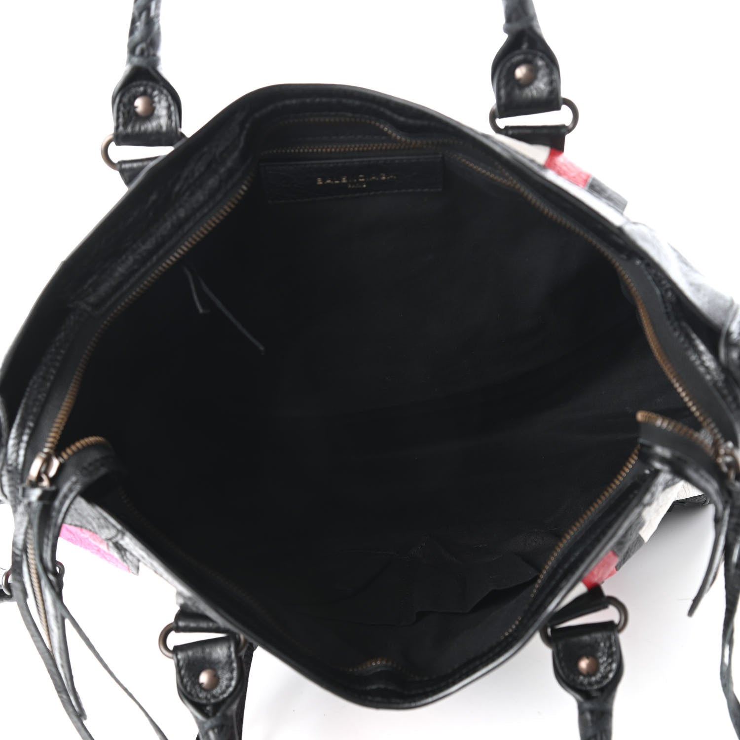 Balenciaga Agneau Arena Multicolore Classic Hardware City Rose Gris White Black Rouge 5 of 10