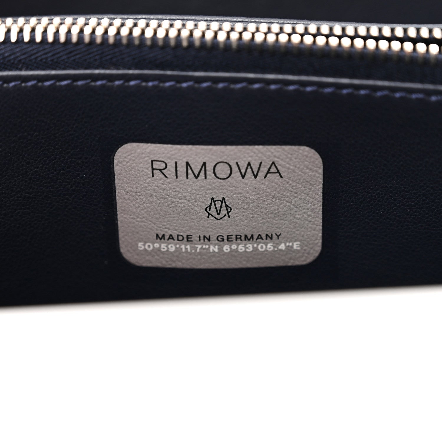 Christian Dior X RIMOWA Aluminum Personal Clutch On Strap Bleu 8 of 12