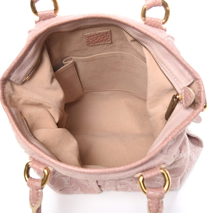 Louis Vuitton Denim Neo Cabby MM Rose 5 of 15