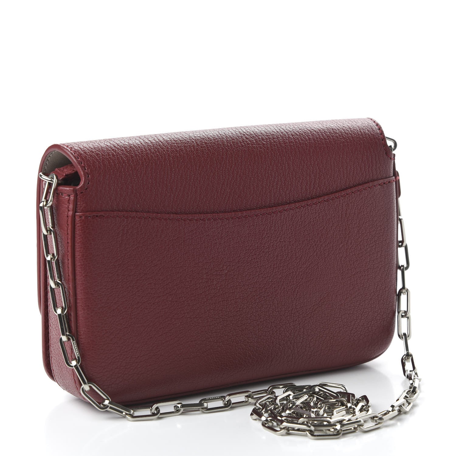 Burberry Hayes Goatskin D-Ring Mini Bag Crimson 3 of 9