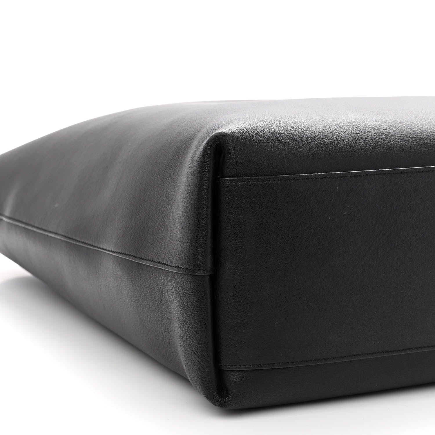 Saint Laurent Calfskin Medium Shopping Tote Black 9 of 12