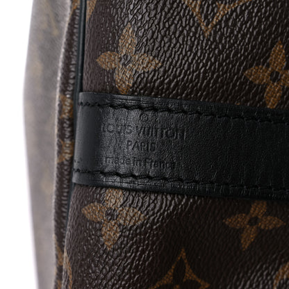 Louis Vuitton Monogram Macassar Keepall Bandouliere 55 6 of 23