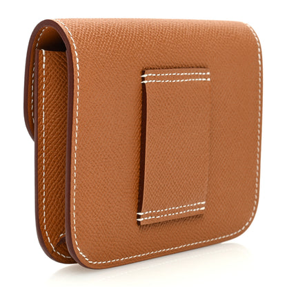 Hermes Epsom Constance Slim Wallet Gold 4 of 8