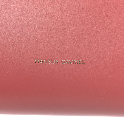 Mansur Gavriel Calfskin Mini Bucket Bag Blush 6 of 11