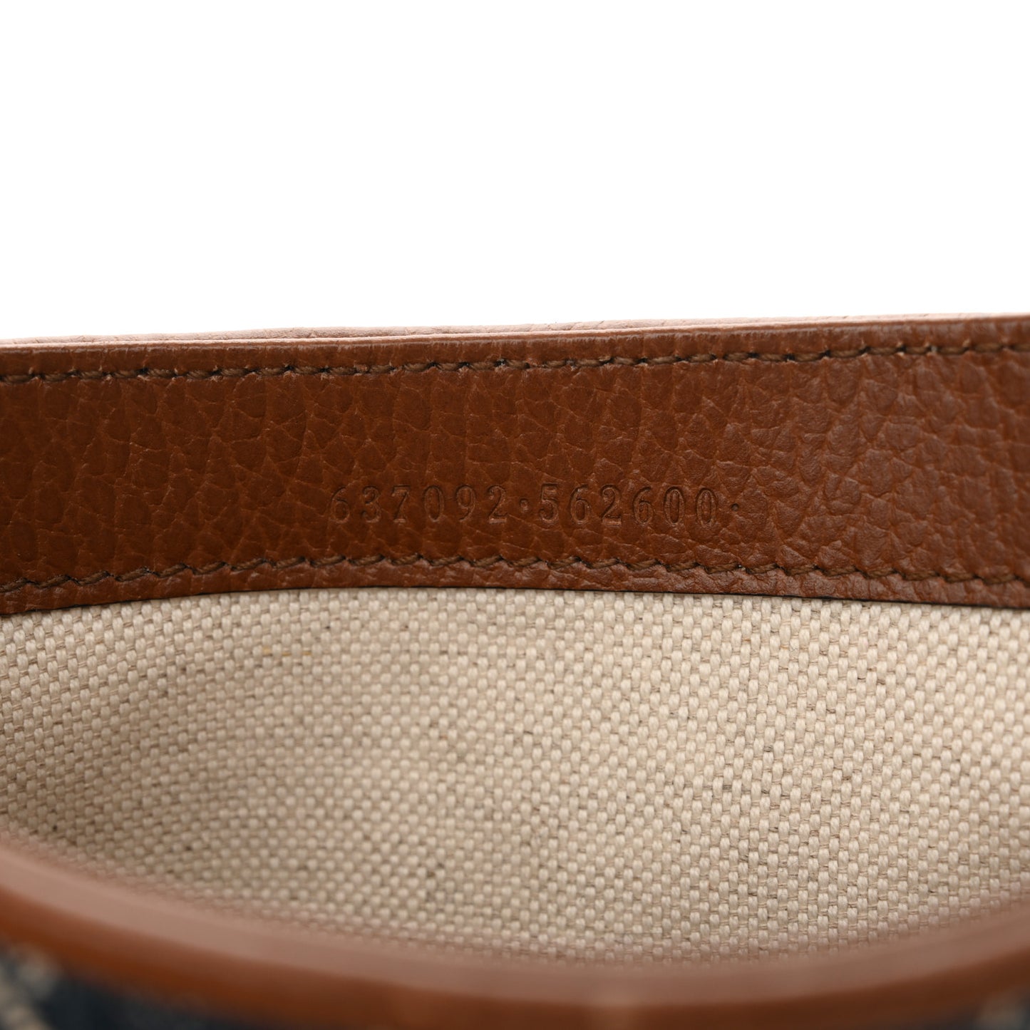 New Denim GG Monogram Calfskin Mini Jackie 1961 Hobo Blue Tea Cuir
