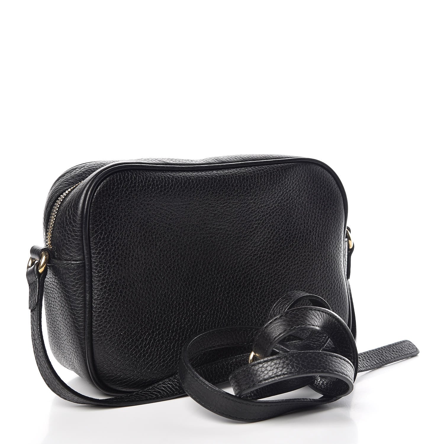 Gucci Pebbled Calfskin Small Soho Disco Bag Black 3 of 10