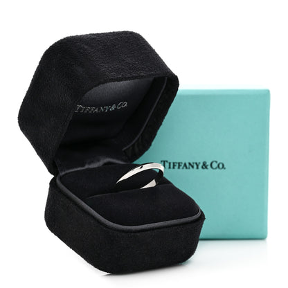 Tiffany Platinum 2mm Knife Edge Wedding Band Ring 57 8 5 of 5