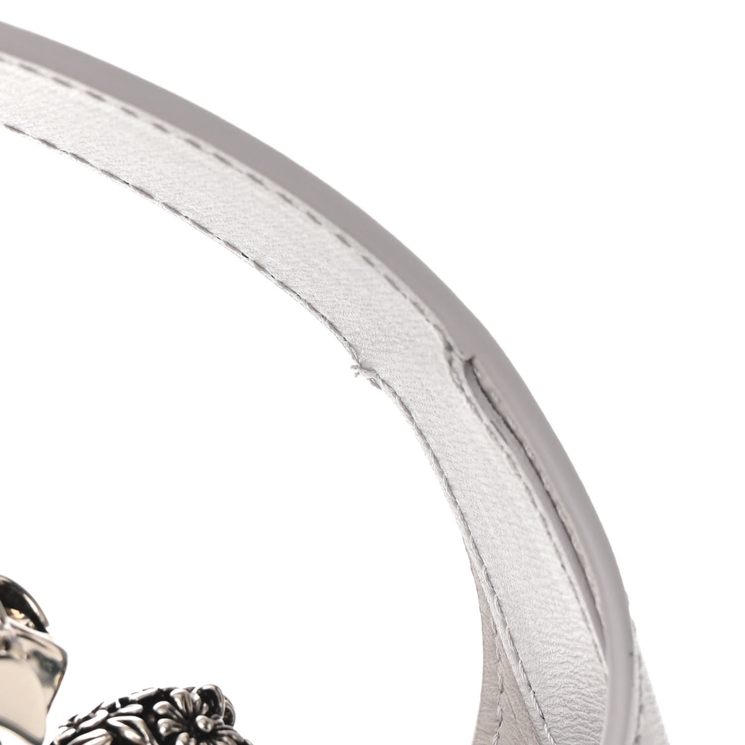 Alexander McQueen Calfskin Mini The Jeweled Hobo Dust 11 of 13