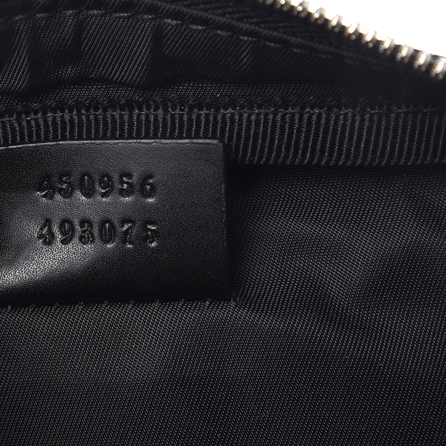 GG Supreme Monogram Web Belt Bag Black