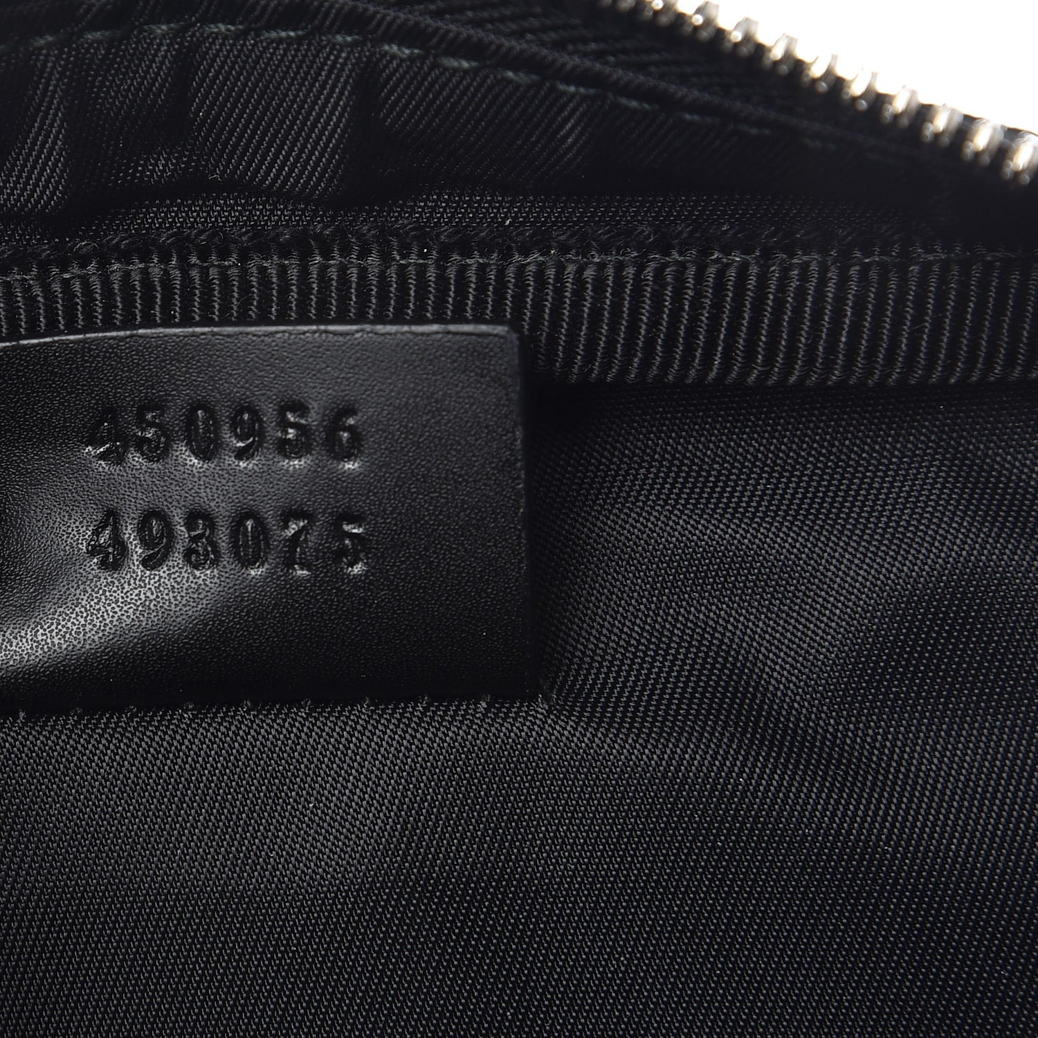 Gucci GG Supreme Monogram Web Belt Bag Black 7 of 9