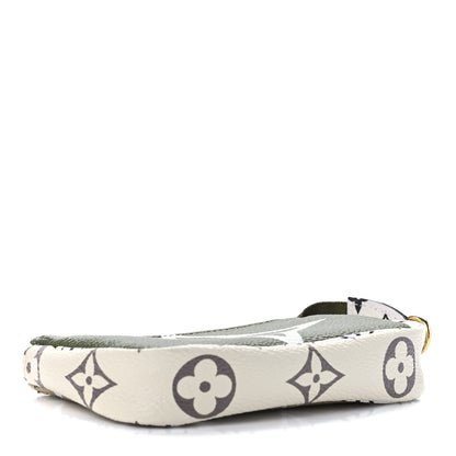 Louis Vuitton Monogram Giant Micro Pochette Accessories Kaki White 4 of 9
