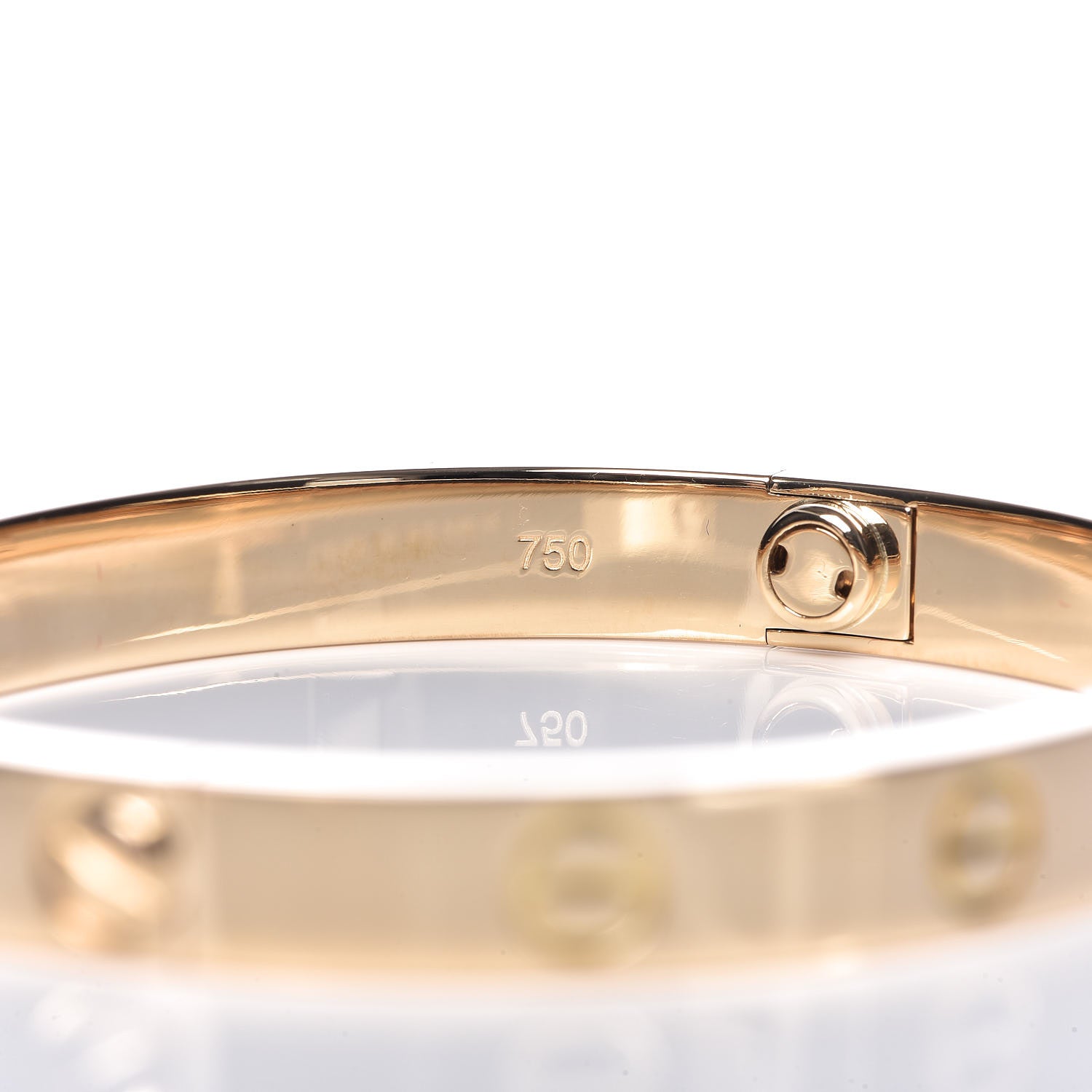 Cartier 18K Yellow Gold LOVE Bracelet 16 5 of 6
