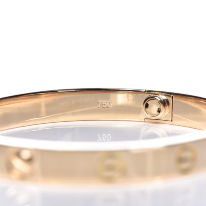 Cartier 18K Yellow Gold LOVE Bracelet 16 5 of 6
