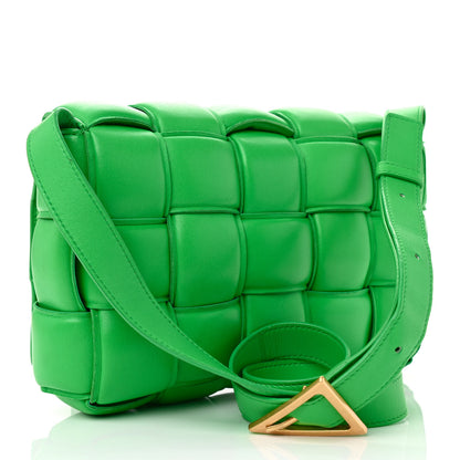 Bottega Veneta Nappa Maxi Intreccio Padded Cassette Crossbody Bag Grass 3 of 10